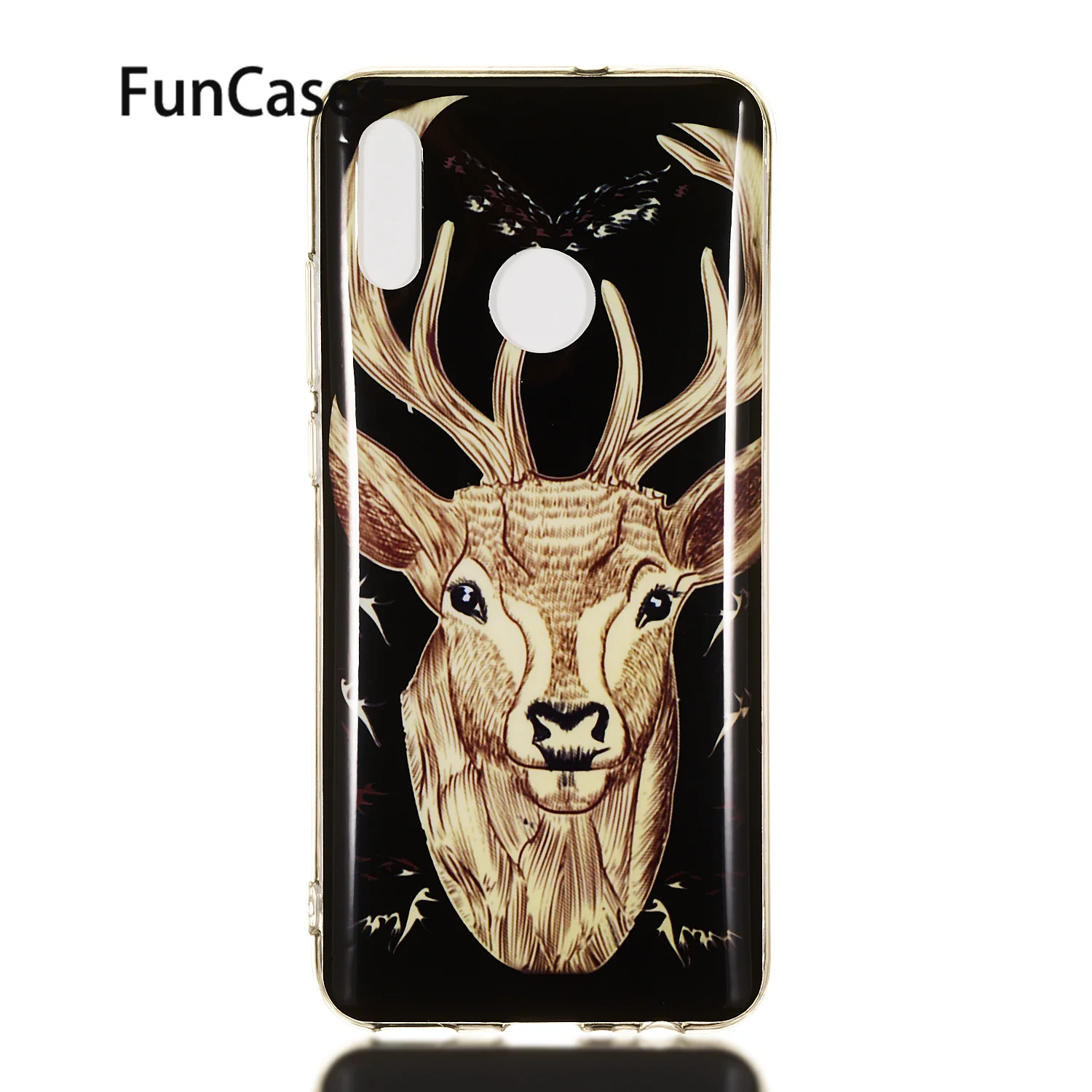 Чехол на заднюю панель для ajax huawei P Smart Girl мягкие ТПУ чехлы coque Enjoy 7S Honor 9 Lite Nova 3i 2019