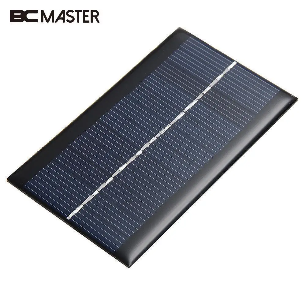 Модуль солнечной системы BCMaster Mini 6 в 1 Вт DIY для аккумуляторов игрушек зарядных