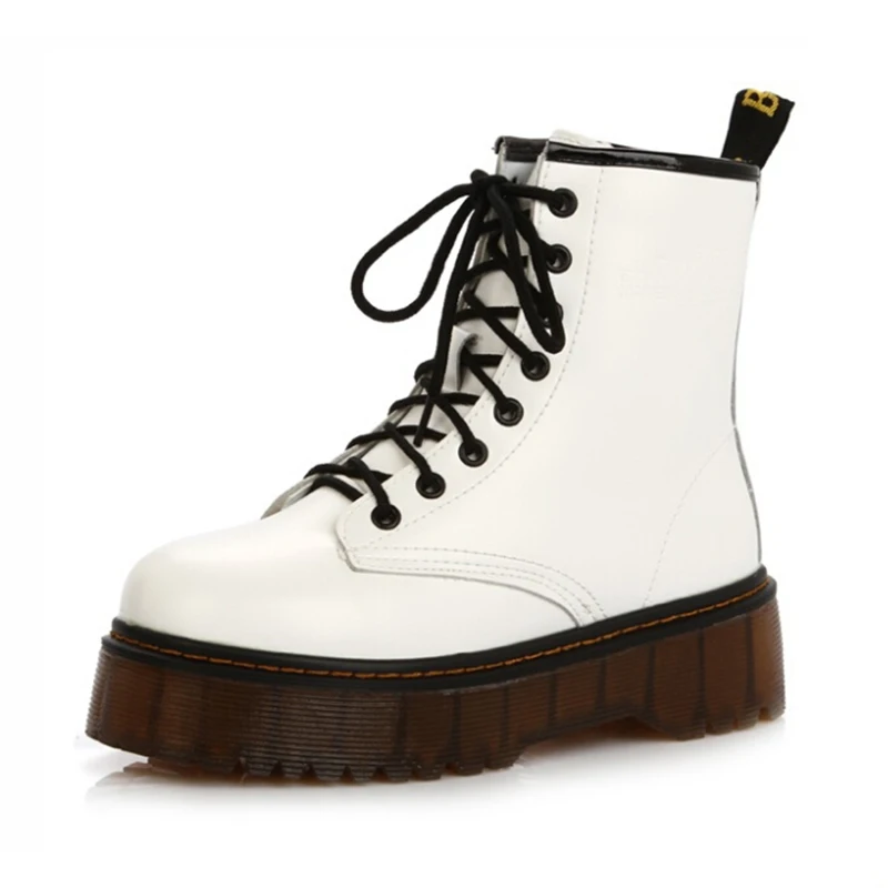 2019 New Women Winter Boots Platform Ankle Fur Snow Female Martin Super Warm Shoes on Thick Heels | Обувь
