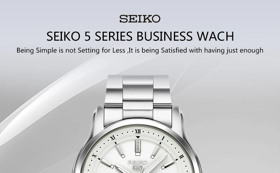 Оригинальные мужские часы SEIKO 5 с автоматическим перемещением, механические наручные часы 5 бар, водонепроницаемые светящиеся, глобальная гарантия SNKM87J1