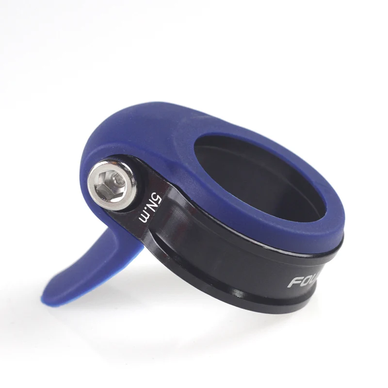 blue 349 Fouriers дорожный MTB подседельный штырь зажим с резиновой фиксацией 31,8 мм 34,9 мм для 27,2 мм 31,6 мм водонепроницаемый пыленепроницаемый Аксессуары для велосипеда - Цвет: blue 349