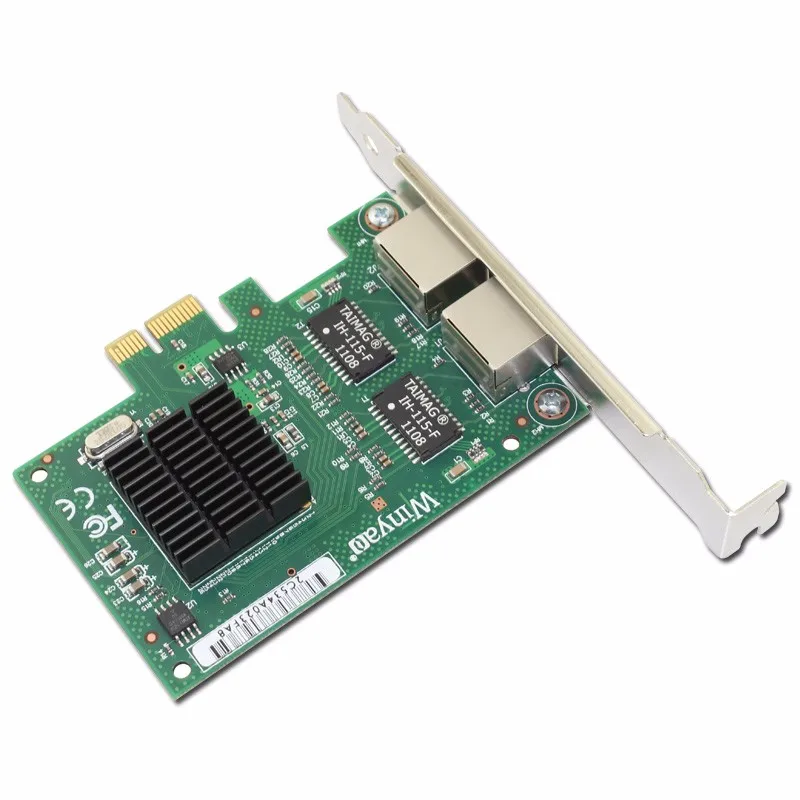 Сетевой адаптер с двумя портами Gigabit Ethernet чипсетом Broadcom bcm5715 | Компьютеры и офис