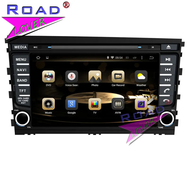 Roadlover Android 8 0 автомобильный ПК Мультимедийный dvd плеер видео для Hyundai Mistra 2013 Стерео