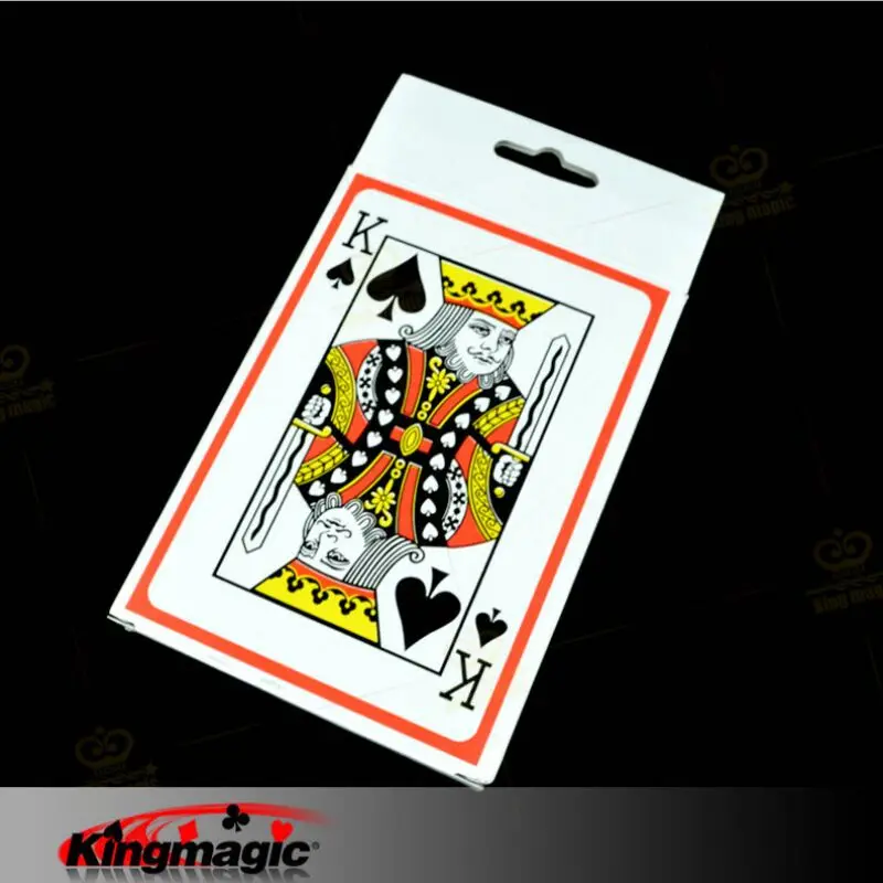 Kingmagic Jumbo deck(12.7x9CM) magic poker playing cards props | Игрушки и хобби