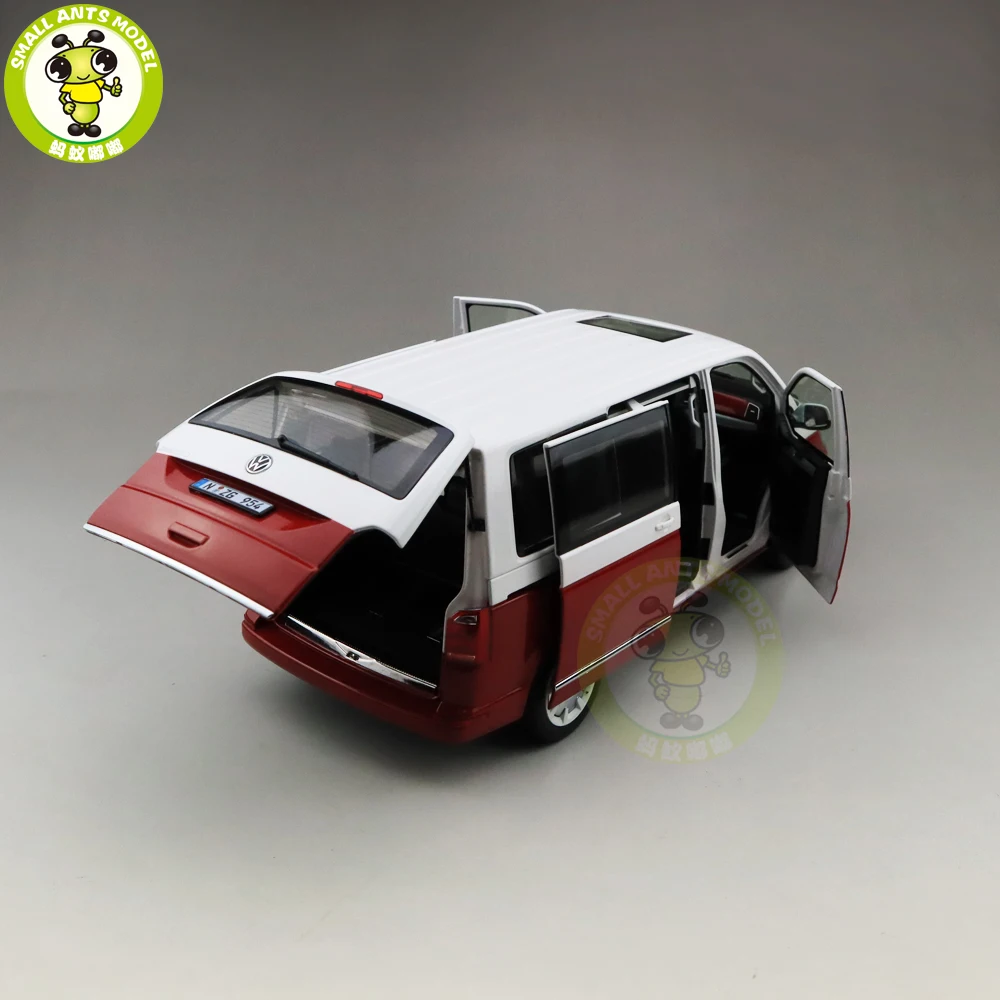 1/18 NZG Multivan T6 Diecast Model Car Bus MPV Boy Girl Gifts Collection Hobby