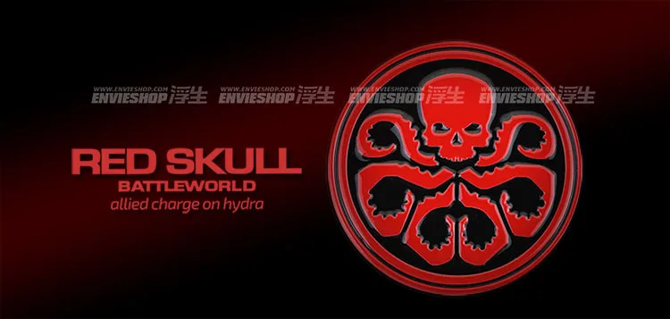 Noizzy Hydra Значок Череп Круглый Хо Капитан Америка наклейка с эмблемой для автомобиля 3D Металл золото Красный Хром Автомобиль Мотоцикл Тюнинг