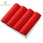 4 шт.лот брендовые боксеры Calvin, мужское нижнее белье, модальные сексуальные 3D U-образные боксеры, мужские трусы, шорты, модные мужские боксеры для геев 7XL