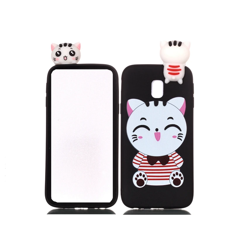 For Coque Samsung Galaxy J7 2017 Case 3D Cartoon Toy Owl Panda Unicorn Cat Soft Silicon Back Cover J730 |