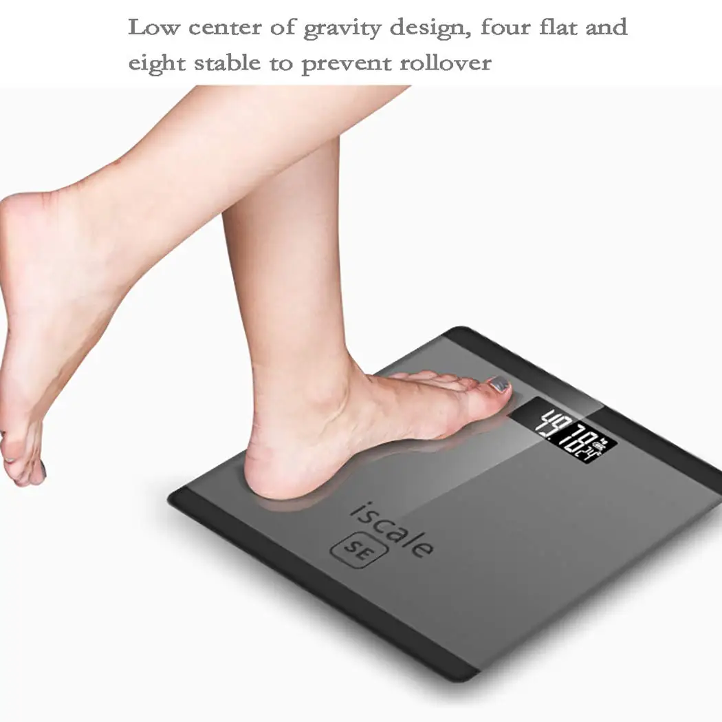 Musculation Mini Electronic Scales Weighing Household Adult Health Body Weight Meter Bathroom Floor Scale for Human