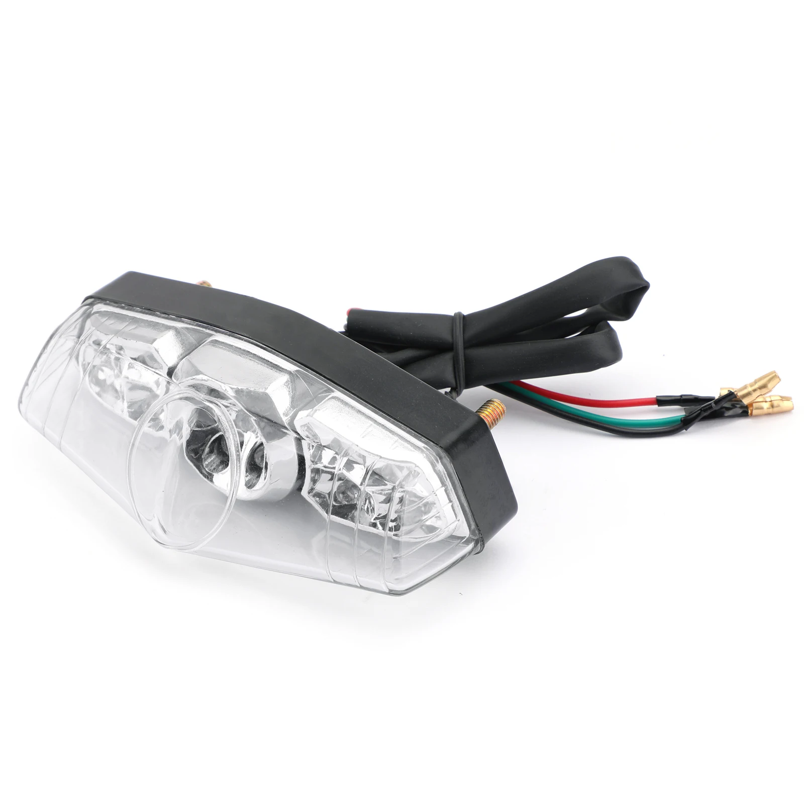 Artudatech из АБС-пластика для мотоцикла светодиодный красный 12V Стоп бег задний светильник лампа универсальный двигатель аксессуары