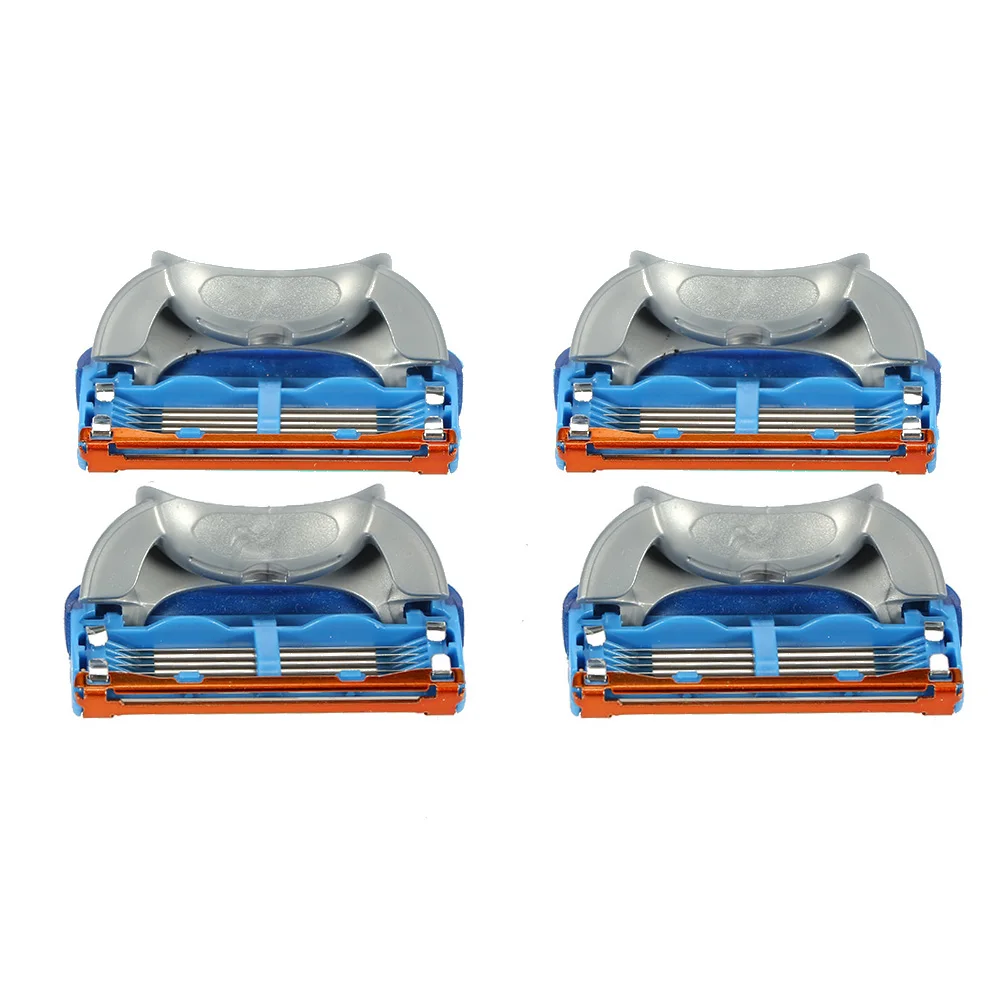 16 шт./упак. бритвенное лезвие для бритья Безопасная бритва кассета с лезвиями 5