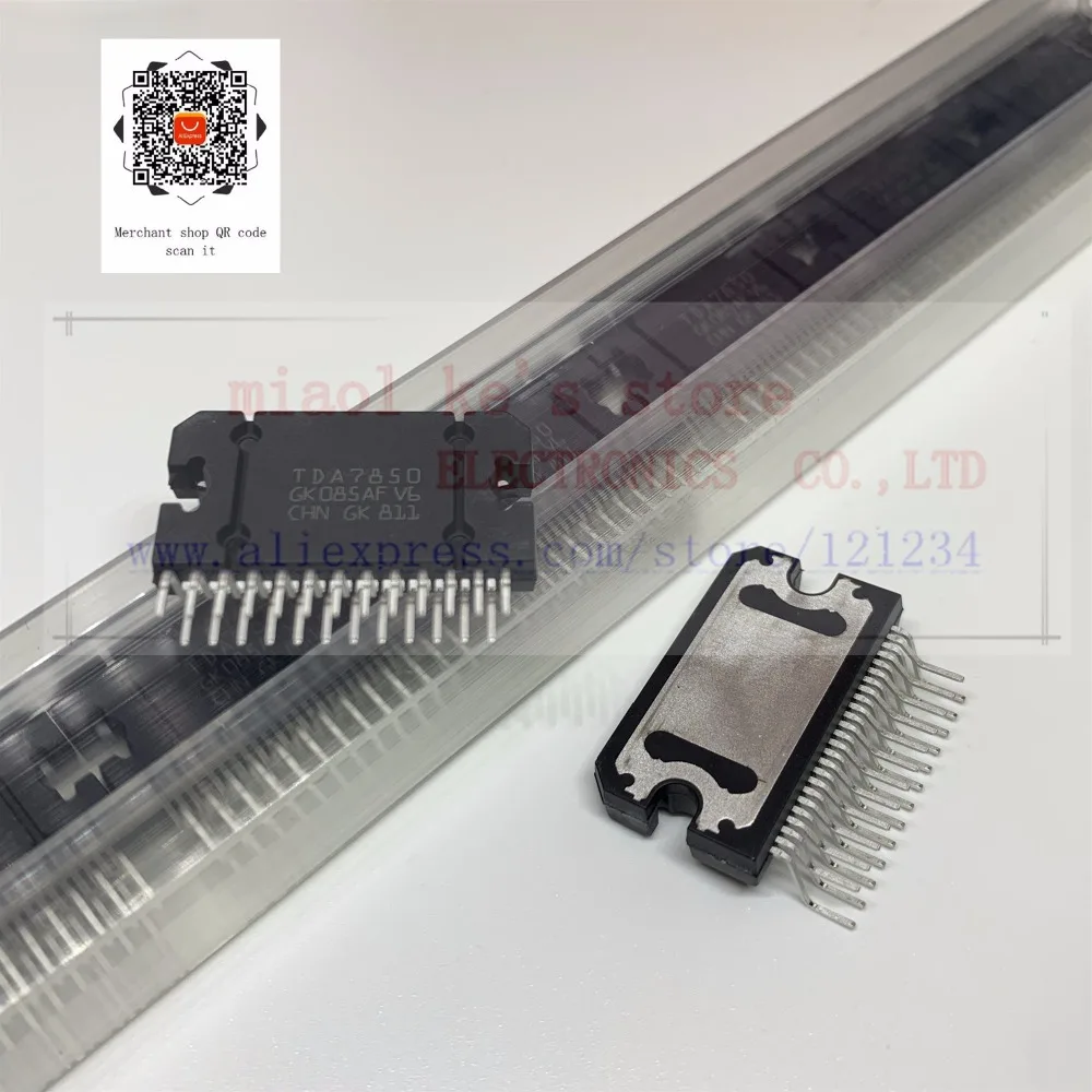 ; TDA7850 tda7850-4x50 Вт MOSFET квад-мост усилитель мощности плюс HSD-IC усилитель квад-мост FLEXIWATT25