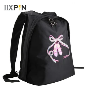 Детские Балетные сумки IIXPIN для девочек, школьный рюкзак для занятий спортом, обувь с вышивкой, наплечная сумка для девочек, балетные сумки для занятий танцами