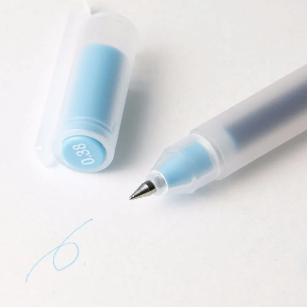 MUJI ручка оригинальная гелевая чернильная шариковая ручка 0,38 мм Япония