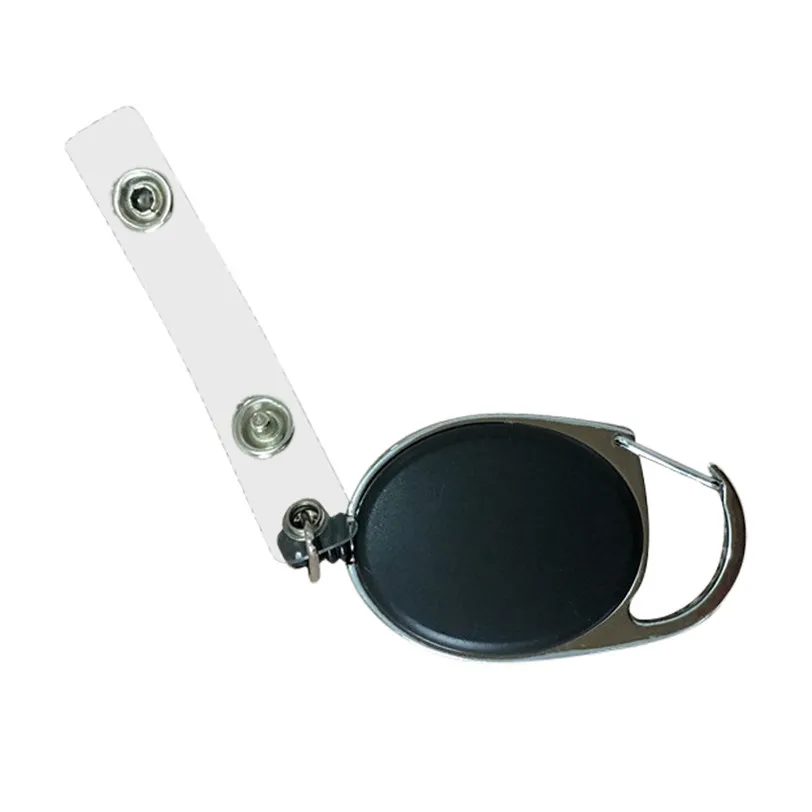 Новинка выдвижная катушка ID бейдж бирка с именем брелок зажим для ремня Jul27