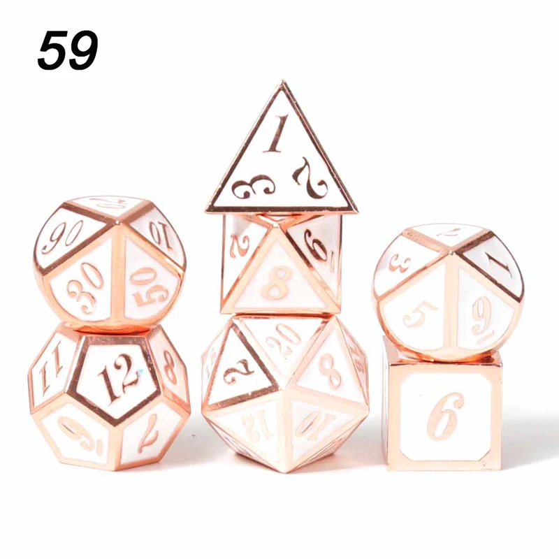 Chengshuo игральные кости DND Металл РГП набор многогранных подземелья и дракон d20 10 8 зеленые настольные игры цинковый сплав зеленый цифровой рисунок кости
