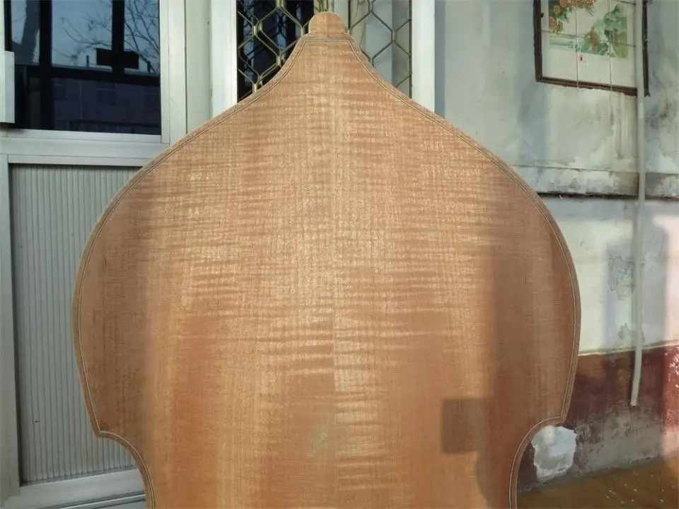 Hand carved white/unfinished 3/4 upright bass #4435hand | Спорт и развлечения
