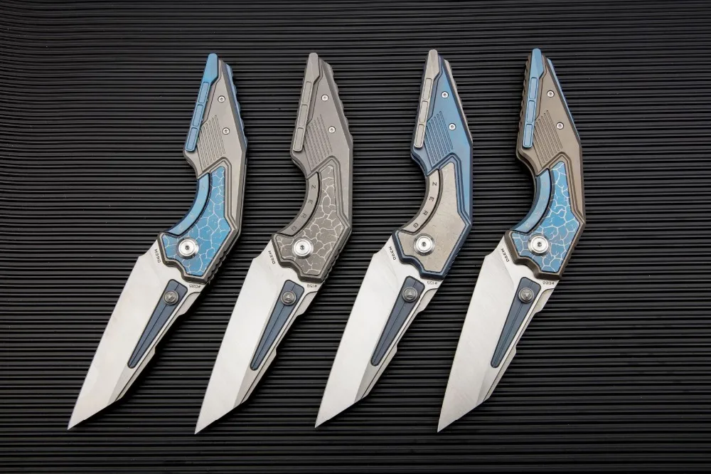 Maxace Zerg складной нож M390 лезвие титановая вставка|Ножи| |