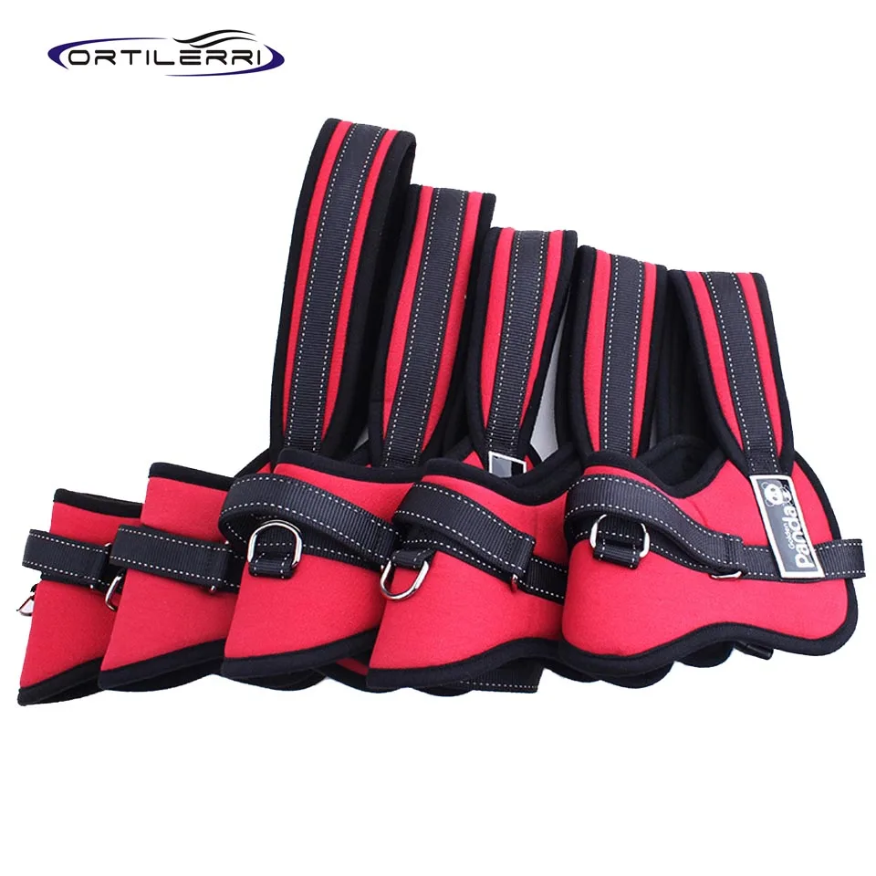 Ortilerri Pet Supplies Chest Strap Cotton Red Dog Harness Black Arnes Perro Golden Panda 5 Sizes Correas Para Perros 2016 | Дом и сад