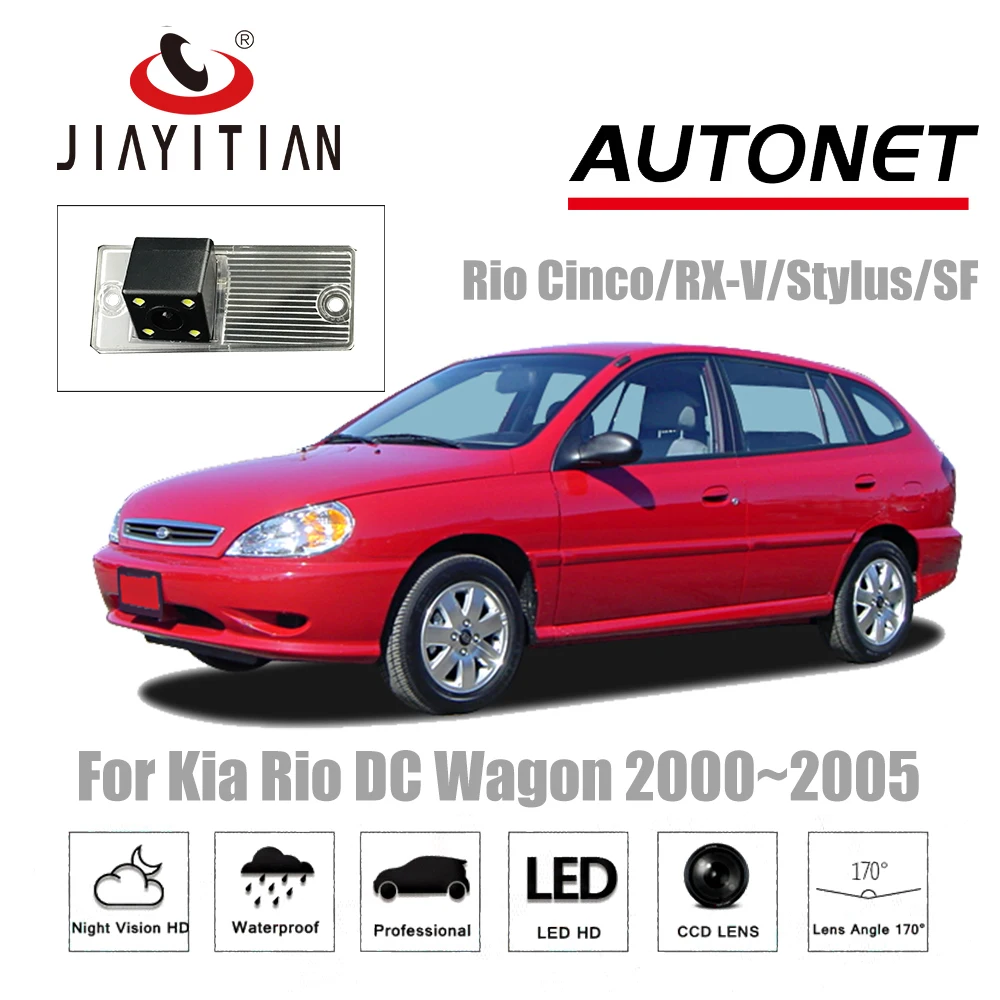 JIAYITIAN камера для Kia Rio DC Wagon 2000 ~ 2005 Cinco/RX V/Stylus/SF CCD/камера заднего вида номерного