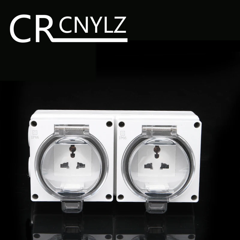 Водонепроницаемая промышленная розетка IP66 многофункциональная уличная