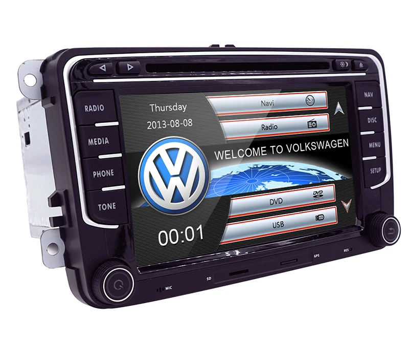 7 дюймов Автомобильный dvd плеер с gps навигацией аудио Радио стерео USB/SD BT/TV Canbus