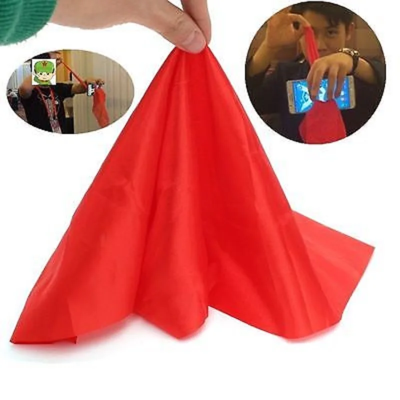 Шелковый шарф через телефон невероятные реквизиты для магических трюков