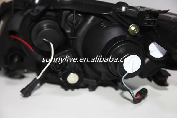 Для TOYOTA 2008-2010 год венчик Альтис светодиодный головной свет хромированный корпус синий цвет PWV4