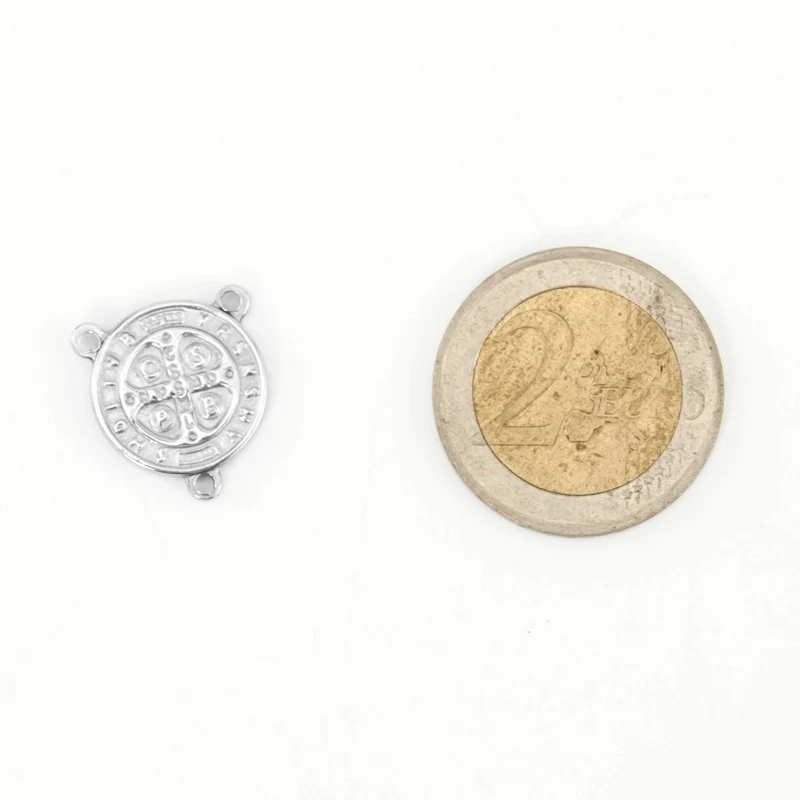 3 отверстия монета католическая церковь Святого Бенедикта из нурсии Exorcism бирки