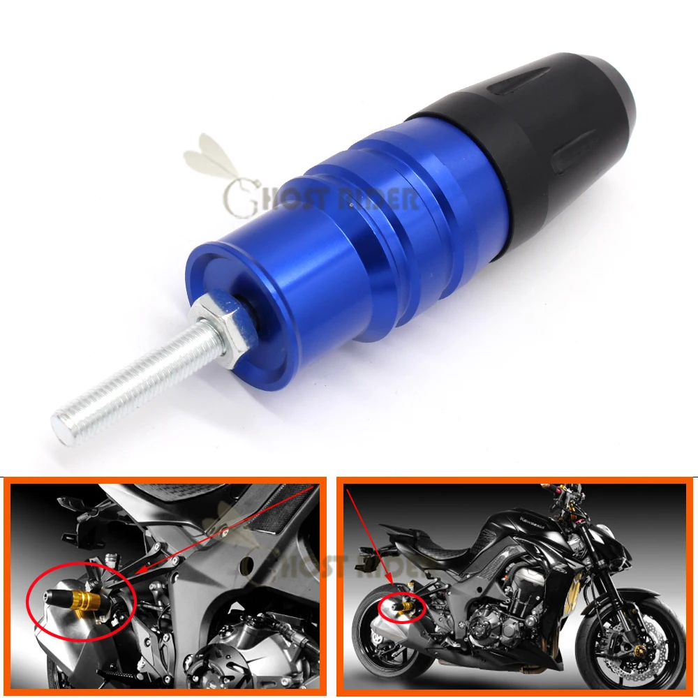 Для Kawasaki Z650 Z750 Z900 Z800 Z250 Z300 Ninja 250 300 Z1000 Z1000SX мотоциклетные ЧПУ краш-колодки выхлопные Ползунки Краш-протектор