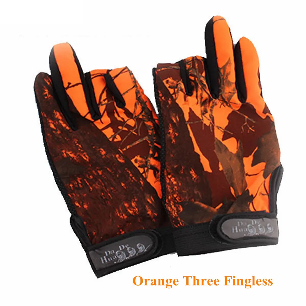 Наружные бионические камуфляжные охотничьи рыболовные перчатки Нескользящие