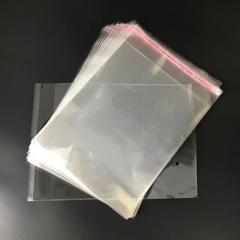 Любой размер прозрачный из целлофана с застежкой/БОПП/поли мешки мешок Opp