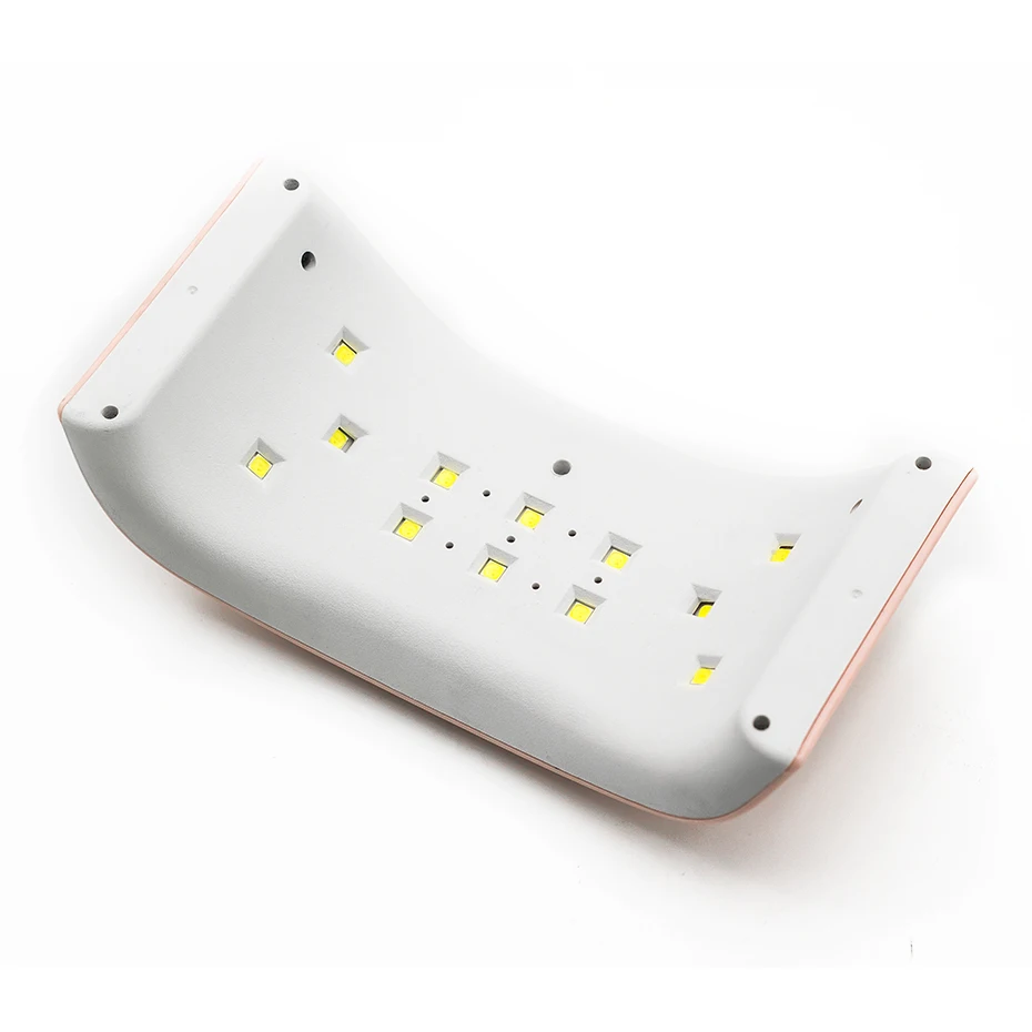 Океан жемчуг 24 Вт Светодиодный УФ лампа Сушилка для ногтей Авто сенсор двойной