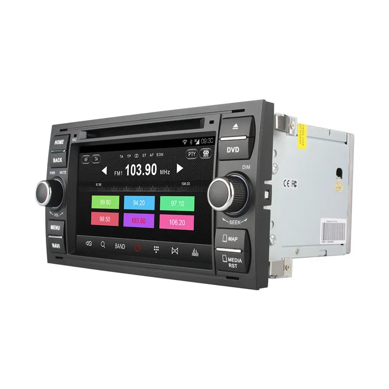 4G SIM LTE Восьмиядерный автомобильный dvd плеер Android 6 0 GPS радио для Ford Focus 2 2004 2005 2006 2007