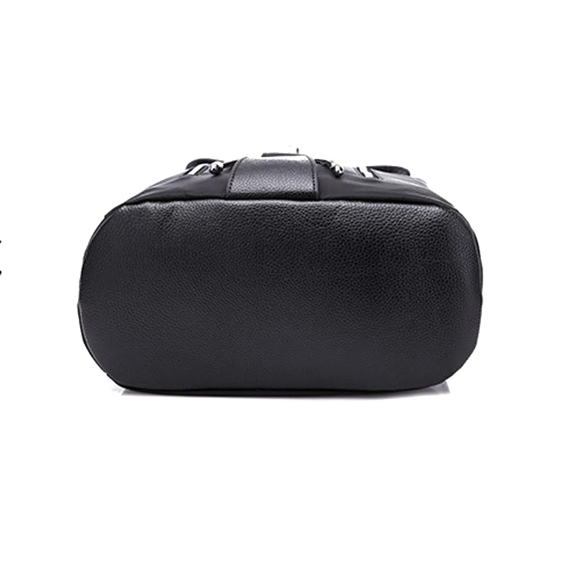 Women Backpack School Bags For Teenager Girls Nylon Zipper Lock Design Black Femme Mochila Female Fashion Sac A Dos | Багаж и сумки