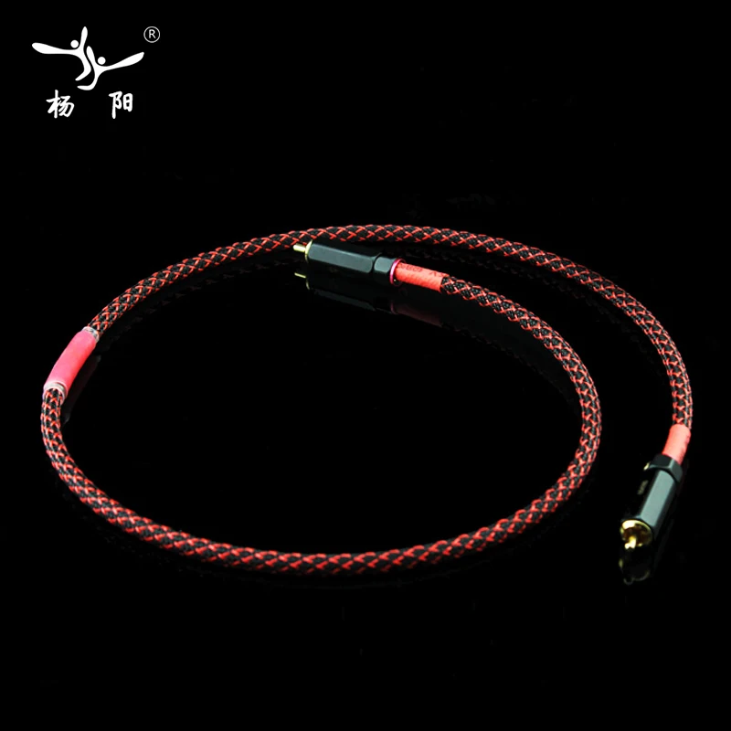 YYAUDIO Hifi Canare L 4E6S 3 5 мм к 2RCA Аудио Кабель PC усилитель для мобильного телефона