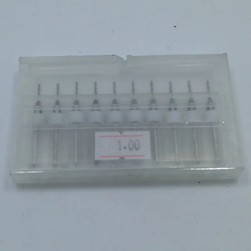 10Pcs 1.0mm Drill Bits Router Bit Import Carbide PCB Print Circuit Board Mini CNC Set Woodworking Tools | Инструменты