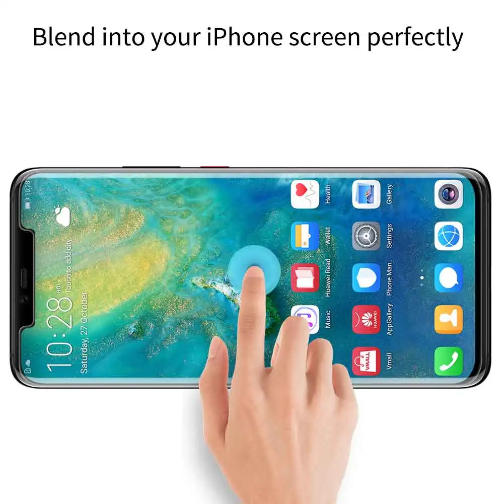 Huawei mate 20 Pro закаленное стекло 9D 9H защита экрана Nillkin DS+ MAX полное покрытие Защитное стекло для huawei mate 20 Pro
