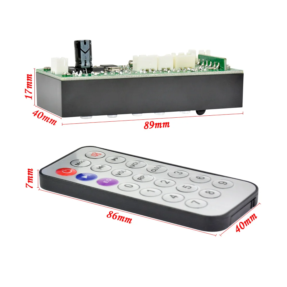 AIYIMA MP3 Player Decoder Board Audio Module WMA Support Bluetooth-Compatible USB FM TF Radio Decoding For Car | Электроника