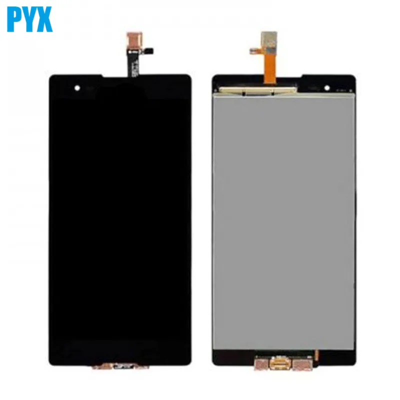 Для Sony Xperia T2 Ultra D5322 D5303 D5306 XM50h ЖК экран + сенсорная панель дигитайзер в сборе черный