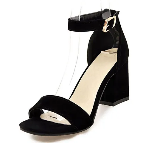 Girseaby/пикантные женские туфли-лодочки на высоком каблуке с открытым носком; Свадебные туфли-лодочки из флока на тонком каблуке; Размера плюс QL1184