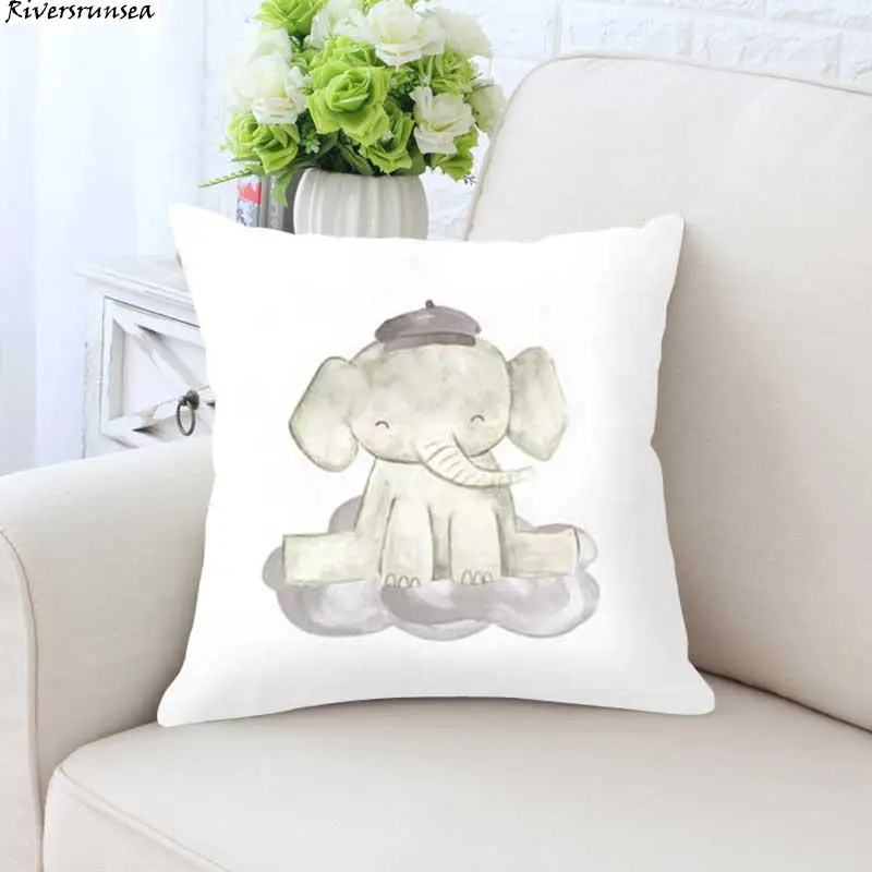Новое поступление 2018 подушка с милым слоном чехол для девушки шар со звездой