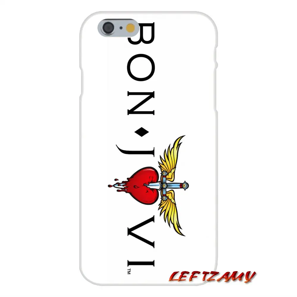 Для iPhone X XR XS MAX 4 4S 5 5S 5C SE 6 6S 7 8 Plus ipod touch Аксессуары чехлы для телефонов band bon jovi |