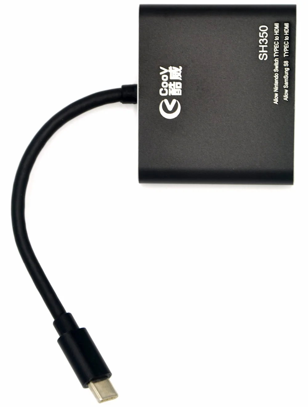 5 шт./лот SH350 Мини Портативный Док-станция Type-C к HDMI адаптер концентратор конвертер