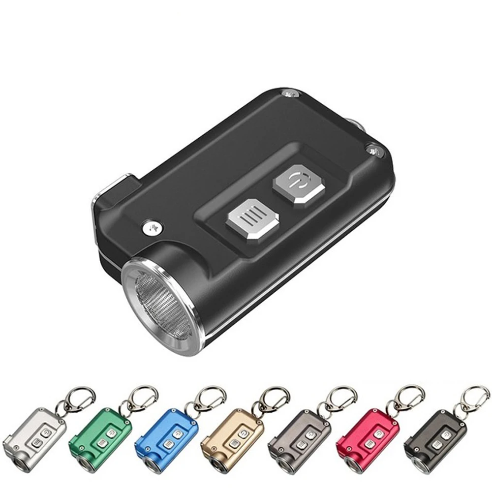 NITECORE TINI USB Перезаряжаемый мини светильник для вспышки CREE XP G2 S3 max 360 люмен