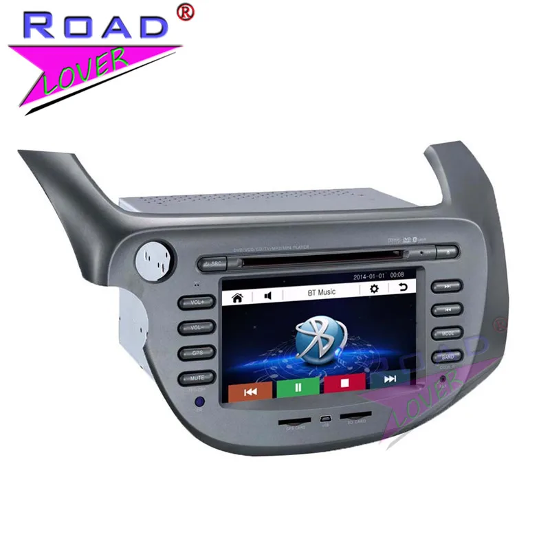7-дюймовый автомобильный медиацентр TOPNAVI Wince 6 0 DVD-плеер для Honda Fit/Jazz 2007- Stereo GPS Navi
