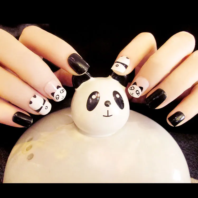 24 шт. искусственные ногти (не содержит клея) | Красота и здоровье