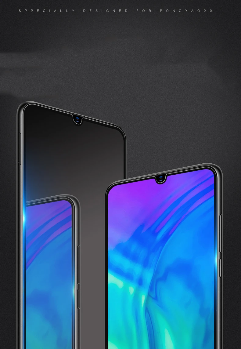 2 шт Полное закаленное стекло для huawei Honor 8A анти-синий луч 0,26 мм 9H Защитная пленка для экрана для Honor 8A Pro на Honor8A JAT-LX1
