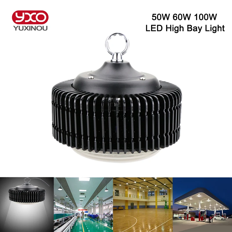 Светодиодный светильник высокой мощности 220 В 50 Вт 60 100 с регулируемой яркостью IP40