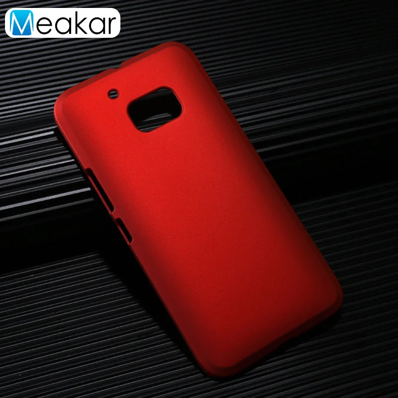 red Матовый пластиковый чехол для телефона для Htc 10 чехол для Htc 10 стиль жизни чехол-лента на заднюю панель - Цвет: red